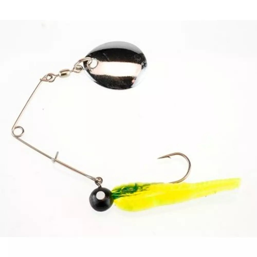 Johnson Beetle Spin®1/8oz Fluorescent Chartreuse - MarineQuest Supply