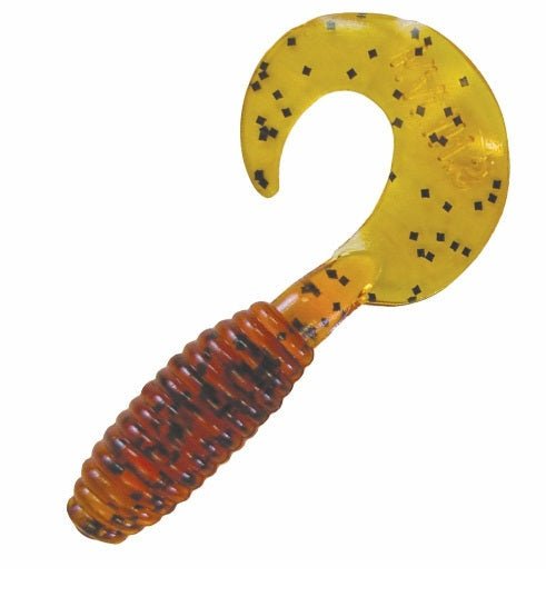 Kalins Lunker Grub 5" 10ct Pumpkin S&P - MarineQuest Supply