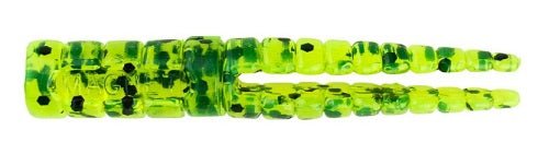 Leland Crappie Magnet 1.5in 15ct Chartreuse Black Flake - MarineQuest Supply