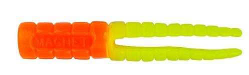 Leland Crappie Magnet 1.5in 15ct Orange/Chartreuse - MarineQuest Supply