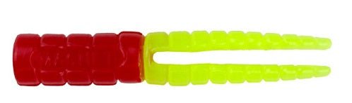Leland Crappie Magnet 1.5in 15ct Red/Chartreuse - MarineQuest Supply