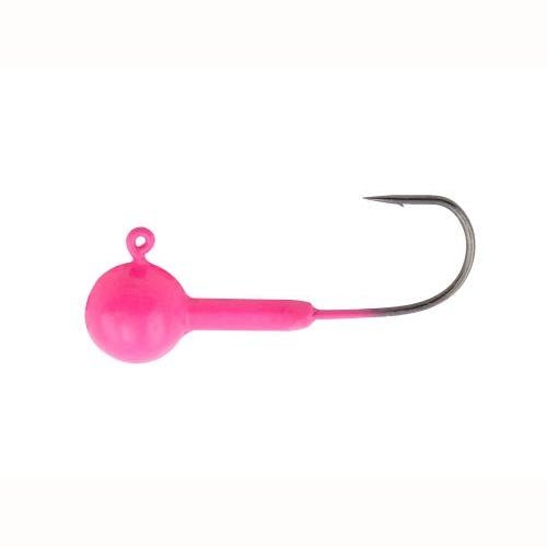Leland Crappie Magnet Double Cross Heads 5ct 1/8oz Pink - MarineQuest Supply