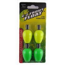 Leland E - Z Trout Floats 4ct - MarineQuest Supply