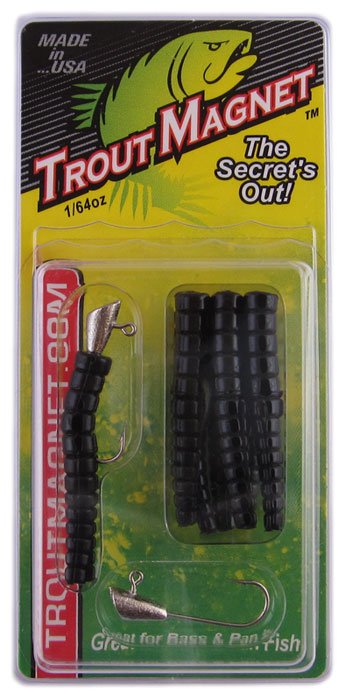 Leland Trout Magnet 1/64oz 9ct Black - MarineQuest Supply