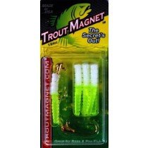 Leland Trout Magnet 1/64oz 9ct White/Chartreuse - MarineQuest Supply