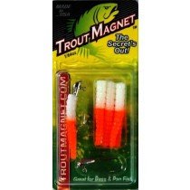 Leland Trout Magnet 1/64oz 9ct White/Orange - MarineQuest Supply