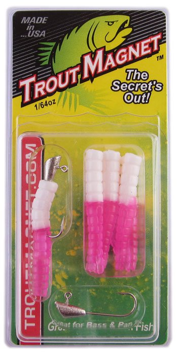 Leland Trout Magnet 1/64oz 9ct White/Pink - MarineQuest Supply