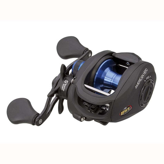 Lews American Hero Speed Spool Baitcast Reel 5BB - 7.1.1 - 120yd/12lb - MarineQuest Supply