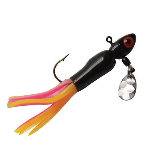 Lindy Dancin' Spin 1/8 Black/Aurora Black 6/cd - MarineQuest Supply