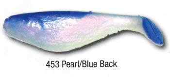Luckie Strike Shad Minnow MC 3" 10ct Pearl/Blue Back - MarineQuest Supply