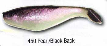 Luckie Strike Shad Minnow MC 4" 50ct Pearl Orange/Black Back - MarineQuest Supply