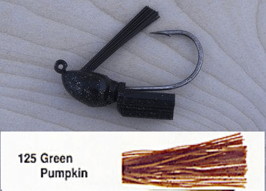 Lunker Lure Monster Grass Jig 3/4oz Green Pumpkin - MarineQuest Supply