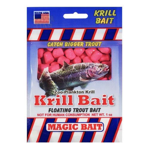Magic Bait Trout Krill Bait 1oz Pink - MarineQuest Supply