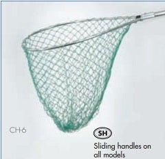 Mid Lakes Retractable Landing Net 22x27 - MarineQuest Supply