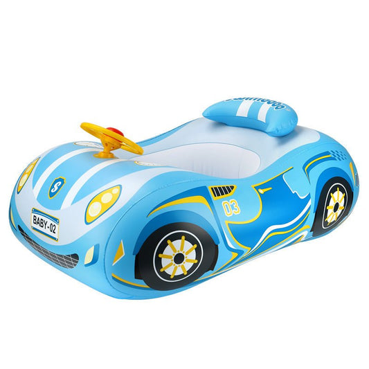 Mini Steering Wheel New Inflatable Car Pedestal Ring - MarineQuest Supply
