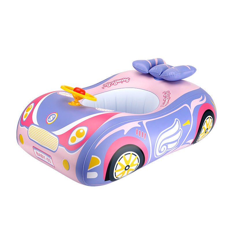 Mini Steering Wheel New Inflatable Car Pedestal Ring - MarineQuest Supply