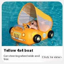 Mini Steering Wheel New Inflatable Car Pedestal Ring - MarineQuest Supply