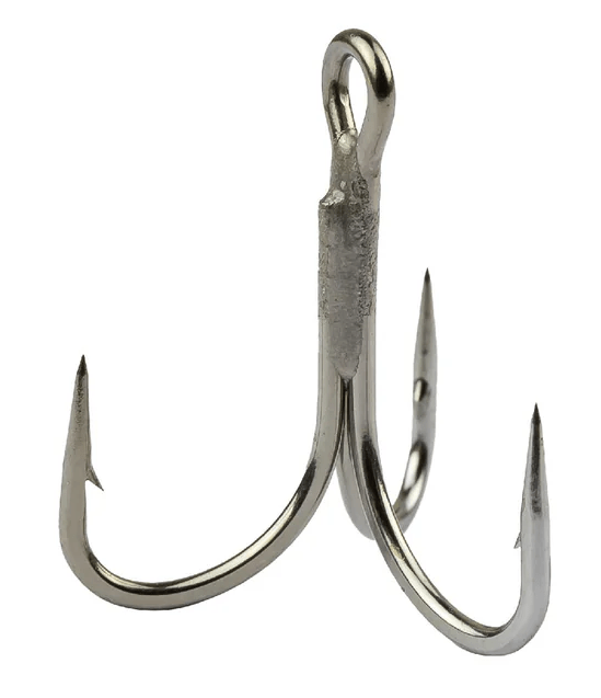Mustad Jaw Lok 3x Strong Treble Hook Size 6 6pc - MarineQuest Supply