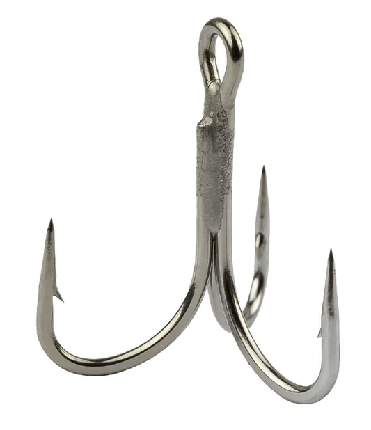 Mustad Jaw Lok 3x Strong Treble Hook Size 6 6pc - MarineQuest Supply