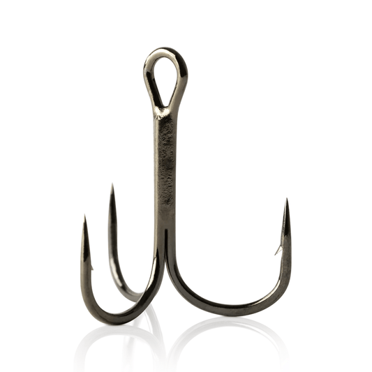 Mustad KVD Elite Triple Grip Treble, Forged - Black Nickel 11ct Size 4 - MarineQuest Supply