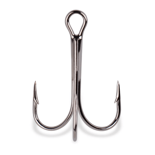 Mustad Treble Hook Nickle 25ct Size 10 - MarineQuest Supply