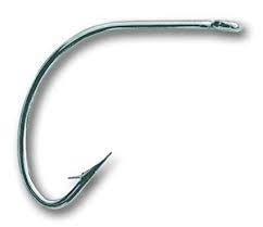 Mustad Wide Gap Hook Nickle 10ct Size 4 - MarineQuest Supply