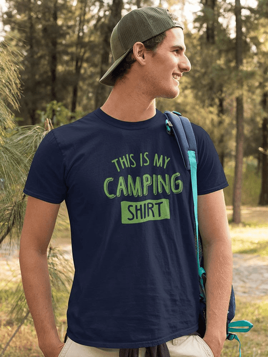 My Camping Shirt T-shirt - SmartPrintsInk Designs - MarineQuest Supply