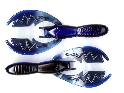 Net Bait Tiny Paca Craw 10bg Black/Blue - MarineQuest Supply