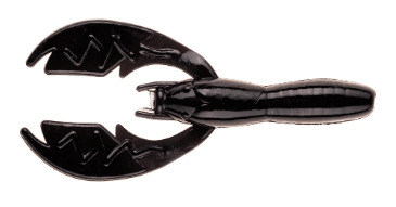 NetBaitBF Baby Paca Craw 3.75in Black 9ct - MarineQuest Supply