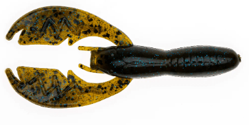 NetBaitBF Baby Paca Craw 3.75in Green Pumpkin Blue 9ct - MarineQuest Supply