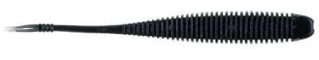 NetBaitBF Flat Sided Shad 4.5in Black 8ct - MarineQuest Supply