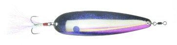 Nichols 5in Lake Fork Flutter Spoon Purple Threadfin 1 - 1/8oz - MarineQuest Supply