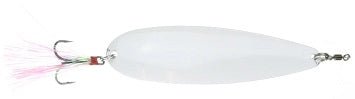 Nichols 5in Lake Fork Flutter Spoon Snow 1 - 1/8oz - MarineQuest Supply