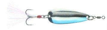 Nichols Mojo Flutter Spoon Blue Shad 1/2oz - MarineQuest Supply