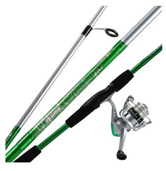 Okuma Steeler XP Spinning Combo 6ft 6in 2pc Green - MarineQuest Supply