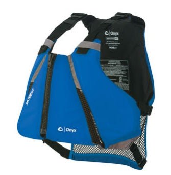 Onyx General Boating Vest Movevent Curve Blue XL/2XL - MarineQuest Supply