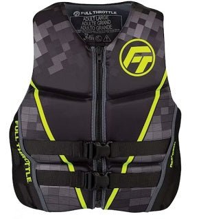 Onyx Mens Rapid Dry Flex Back Vest Green/Black 2XL - MarineQuest Supply