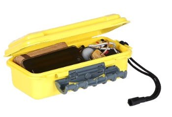 Plano Waterproof Field 300 ABS Case Medium Yellow - MarineQuest Supply