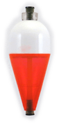 Rainbow A - Just - A - Bubble Float 3/8 Red/White Blister - MarineQuest Supply