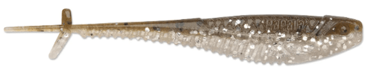 Rapala CrushCity Mooch Minnow 3.5in 6ct Green Pumpkin Disco - MarineQuest Supply