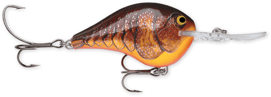 Rapala DT Series 10' 3/5oz 2.25in Dark Brown Crawdad - MarineQuest Supply