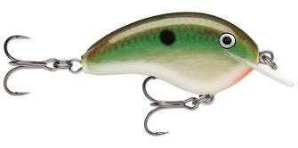 Rapala Ott Garage Tiny 4' 5/16 2.25" Copper Green Shad - MarineQuest Supply