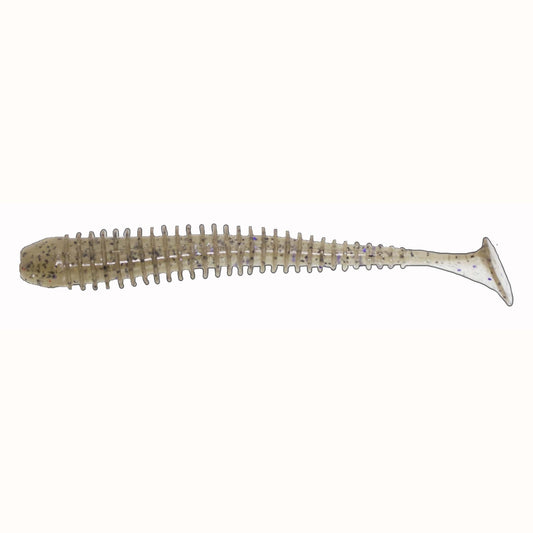Reaction Strike Thin Shad 4" 8ct Rainbow Flash - MarineQuest Supply