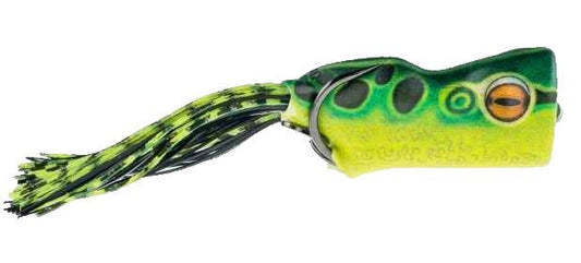 Scum Frog Painted Trophy Series Popper 1/2 Leopard - MarineQuest Supply