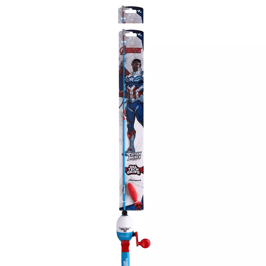 Shakespeare Marvel® Captain America Beginner Kit 2'6", 1 pc, Medium - MarineQuest Supply