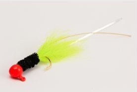 Slater Original Jig 1/16 Orange/Black/Chartreuse 12/cd - MarineQuest Supply