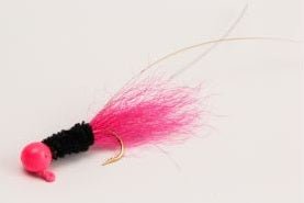 Slater Original Jig 1/16 Pink/Black/Pink 4 Hook 3pk - MarineQuest Supply