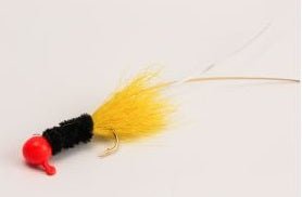 Slater Original Jig 1/32 Red/Black/Yellow 6 Hook 3pk - MarineQuest Supply