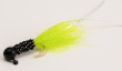 Slater Original Jig 1/8 Black/Black/Chartreuse 12/cd - MarineQuest Supply