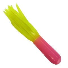 Southern Pro Capp&Coleman Tube 2"10ct Pink/Chartreuse Glow - MarineQuest Supply